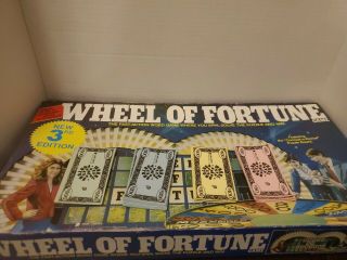 1986 Wheel Of Fortune Board Game Replacement Money Only