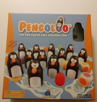 Pengoloo Memory Skill Game (2 To 4 Player) Complete Game