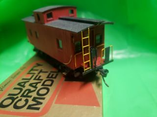 Quality Craft Models Erie Wood Sheated Caboose 3