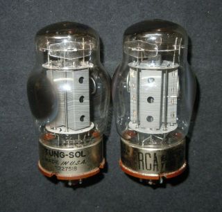 Two Tungsol 6550 Tubes Tung Sol Matched Pair Usa Made