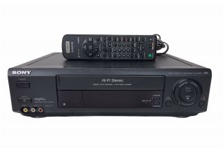 Sony Vcr 4 Head Slv - 685hf Video Cassette Recorder Vhs /remote