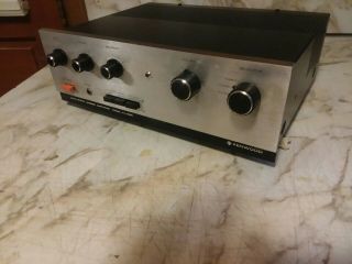 Kenwood Ka - 2002 Solid State Stereo Amplifier Fully Functional Serviced
