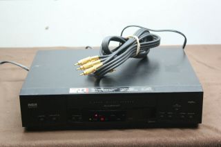 Rca Vr622hf Vcr 4 Head Hi - Fi Stereo Cassette Recorder Vhs Player - No Remote