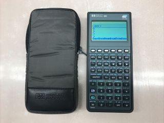 Hewlett Packard (hp) 48g Graphing Calculator With Case 32k Ram Read