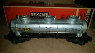 Lionel 6415 Three Dome Sunoco Tank Car
