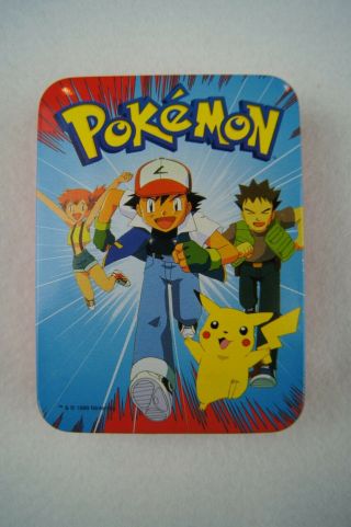 Bicycle Pokemon Playing Cards With Collector Tin 1999