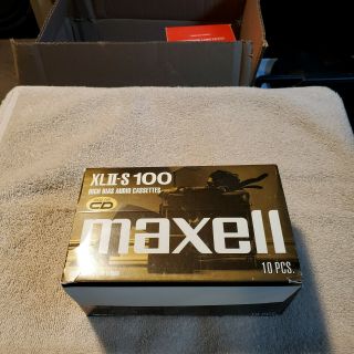 Maxell Xlii - S 100 Cassette Tapes