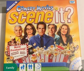 Scene It? Comedy Movies Deluxe Edition Screen Life.  Dvd Games 2011