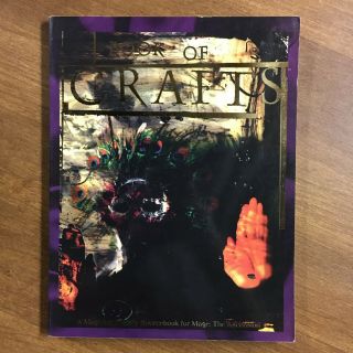Mage The Ascension Book Of Crafts White Wolf Vg,