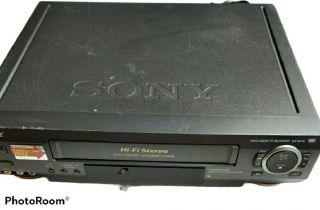Sony Slv - Ax10 Video Cassette Recorder - Hi - Fi Stereo Vcr Player