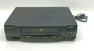 Sansui Vcr4510e Vcr Video Cassette Recorder 4 Head Hifi Vhs Player