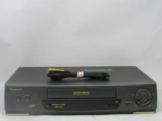 Panasonic Ag - 1330p Vhs Vcr Player No Remote Great
