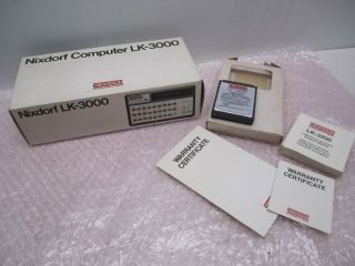 Nixdorf Computer Lk - 3000,  Lk - 3200 Language Module
