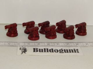Pirates Of The Caribbean At Worlds End Chess Collectors 8 Red Cannon Pawns Only