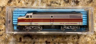 Vintage Atlas N Scale Fa - 1 Diesel Locomotive Erie Lackawanna 4101