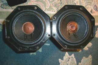 2 Mid Range Driver In Basket/housing For Infinity Qb Speakers - Philips Ad5060/sq8