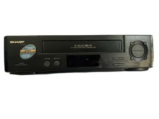 Sharp Vc - A572 4 Head Hi - Fi Vhs Vcr Player Video Cassette Recorder