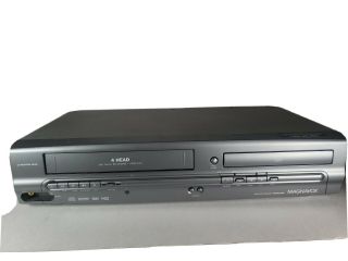 Magnavox 4 Head Vcr Recorder & Dvd Player Combo Mwd2205 No Remote