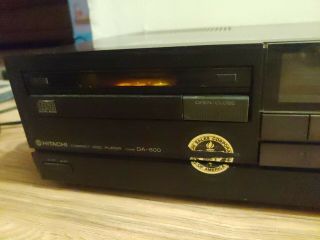 Vintage Hitachi DA - 800 CD Player 2