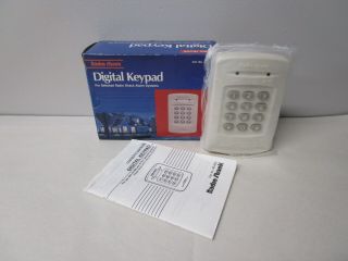 Vintage Radio Shack Digital Keypad 49 - 452 Nos For Alarm System 49 - 451 And 49 - 485
