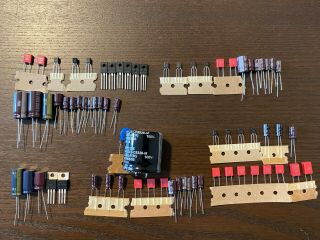 Sansui 350a Complete Rebuild Kit High - Quality Receiver Recap Caps Transistors