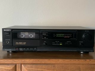 Sony Stereo Cassette Deck Tc - Fx211 (serviced) - Tested/works