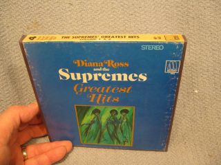 Diana Ross And The Supremes Greatest Hits Vol 1 & 2 Reel To Reel Ampex Mtf 663
