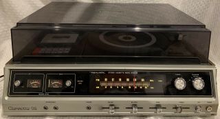Rare Vtg Realistic Clarinette 98 Quatravox Record Player Turntable Am Fm Stereo