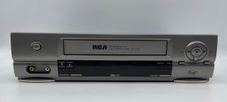 Rca Vr555 Vcr 4 Head Hifi Stereo Vhs Player Video Recorder Commercial Advance