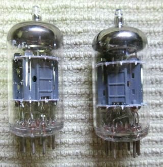 Matched Vintage Amperex Holland 12ax7a / Ecc83 / 12ax7 Vacuum Tubes