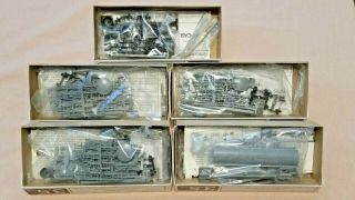 The Gould Company Ho Scale Tank Car Kits 10k Gal.  & Icc Class 103 Large Dome (5)