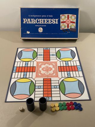 Vintage 1967 Parcheesi Popular Edition 110 Board Game SelRight Games 2
