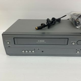 Magnavox DVD VCR VHS Combo Player DV200MW8 No Remote.  w/Cords 2