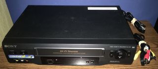 Sony Vcr Video Cassette Recorder Slv - N51 (no Remote)