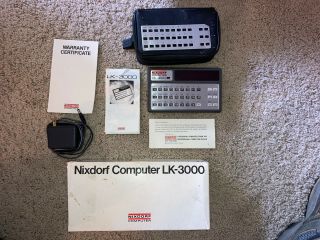 Vintage - Nixdorf Computer Lk - 3000