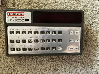 vintage - Nixdorf Computer LK - 3000 2