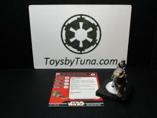 Star Wars Miniatures Han Solo On Tauntaun Alliance & Empire A&e W/ Card Mini Rpg