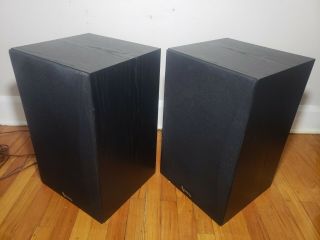 Vintage Infinity Sm - 85 - Studio Monitor Bookshelf Speakers Pair (2) Black