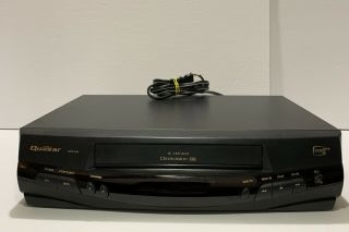 Quasar Vhq940 Vhs Vcr Omnivision 4 Head Video Cassette Recorder No Remote