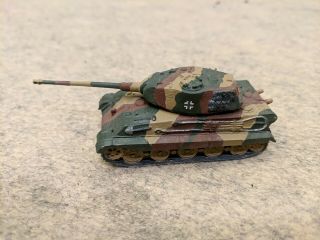 15mm German Panzer Vi Tiger Ii Heavy Tank Painted Fow Ww2 Bolt Action