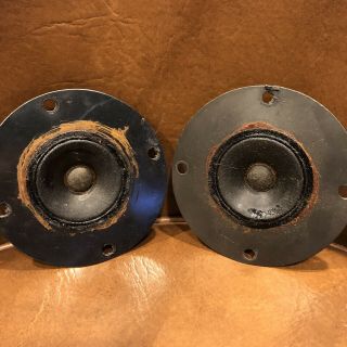 Acoustic Research Ar - 4x Tweeters Pair For Repair Speaker Nov 19,  1969