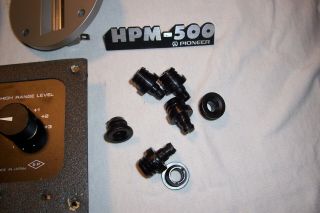 Pioneer HPM - 500 Speaker & regular tweeter,  crossover,  badge&few grill pegs 2