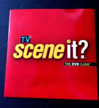 Mattel Scene It Tv Show Edition Dvd Trivia Board Game - Dvd Only