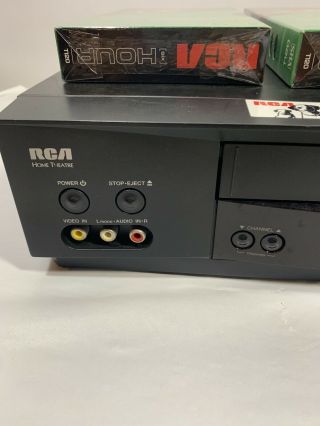 RCA Home Theatre VCR Plus,  4 Head No.  VR632HF Hi - Fi Stereo with Remote 3