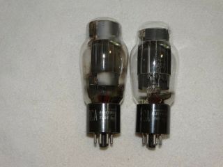 2 X 6as7g Rca Tubes Very Strong Matched Pairs (3 Pair Available)