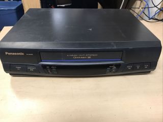 Panasonic Pv - 9455s 4 Head Hifi Omnivision Vcr Player Recorder