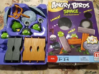 Mattel 2012 Angry Birds Space Planet Block Version Game No Mission Cards
