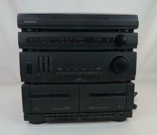 Magnavox As305m Home Stereo System Record Player Cassette