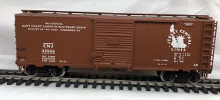 Aristocraft Central Of Jersey Box Car With Kadee Couplers 46093 G Scale