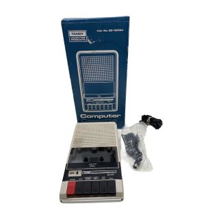 Radio Shack Tandy Ccr - 81 Computer Cassette Tape Recorder 26 - 1208a W/ Power Cord